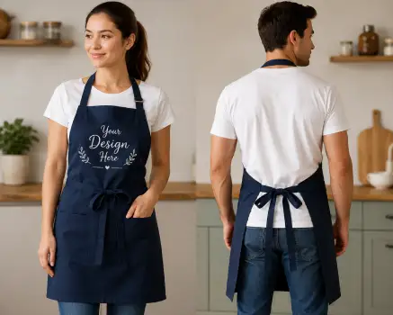 Custom matching aprons by Aaron's Designs, Texas